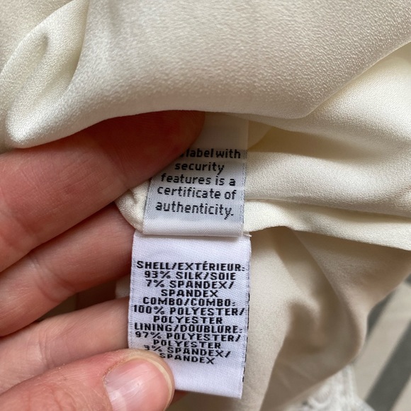 Diane Von Furstenburg Belita Silk Lace Ivory Skirt - Picture 13 of 14